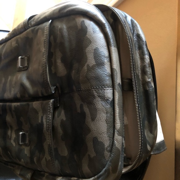 FRYE Leather Camo Backpack - Picture 7 of 10